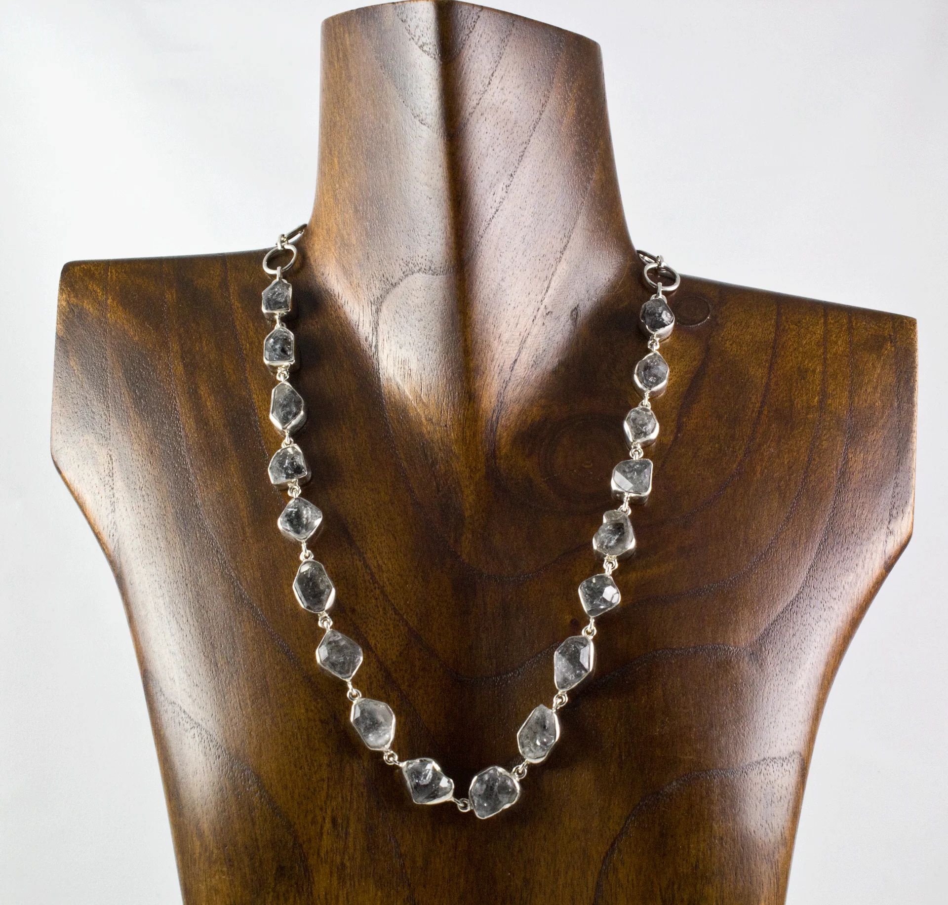 Sterling Silver Herkimer Diamond Necklace - Image 4