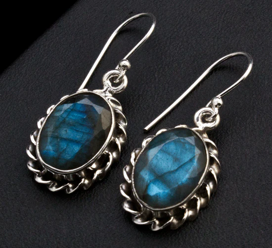 Sterling Silver Labradorite Earrings