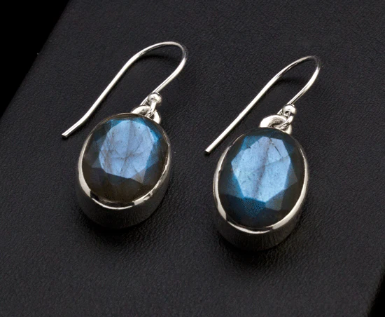Sterling Silver Labradorite Earrings