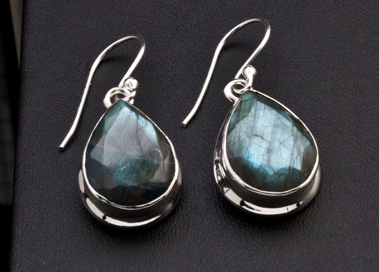 Sterling Silver Labradorite Earrings