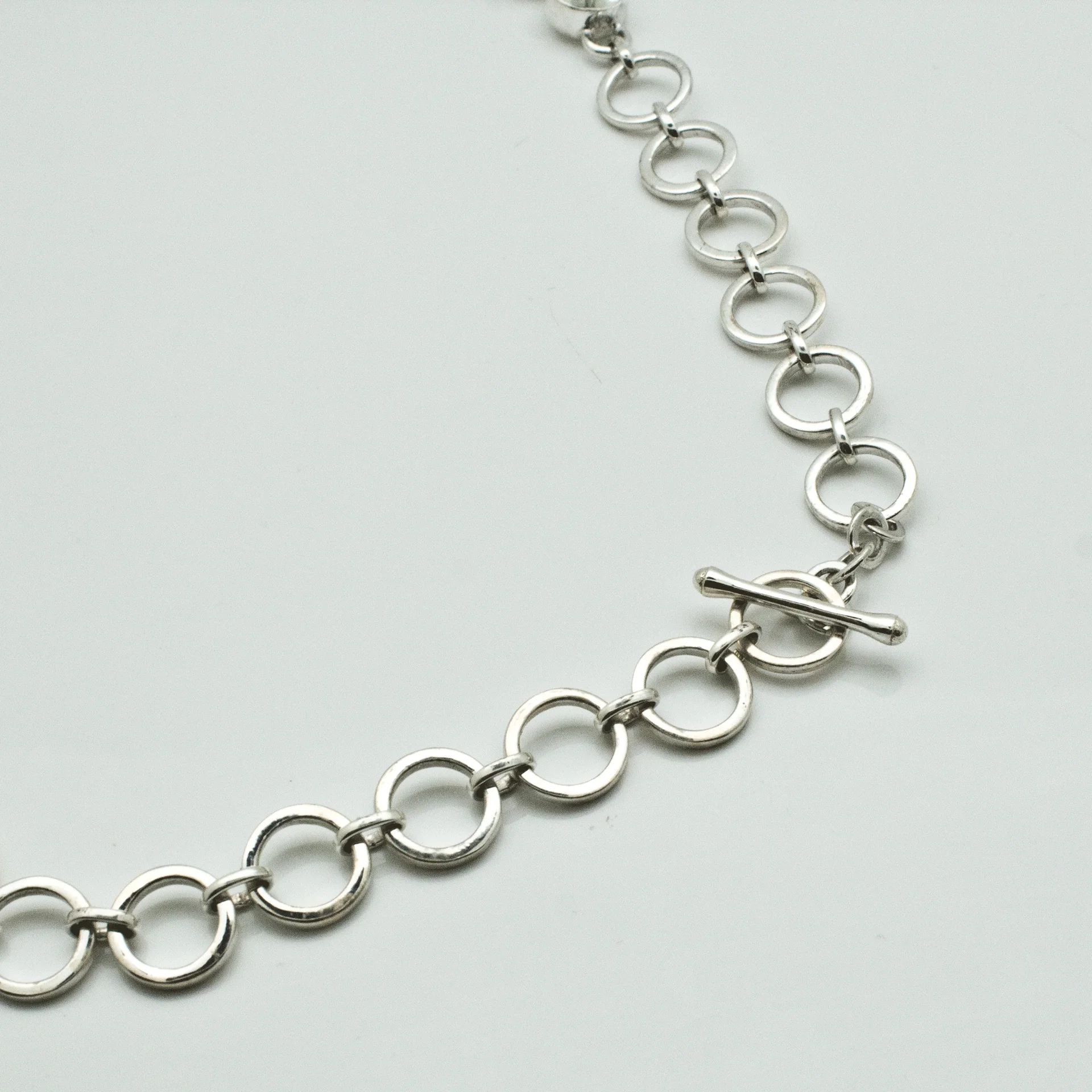 Sterling Silver Moldavite with Chrome Diopside, Green Amethyst and Peridot Necklace - Image 4