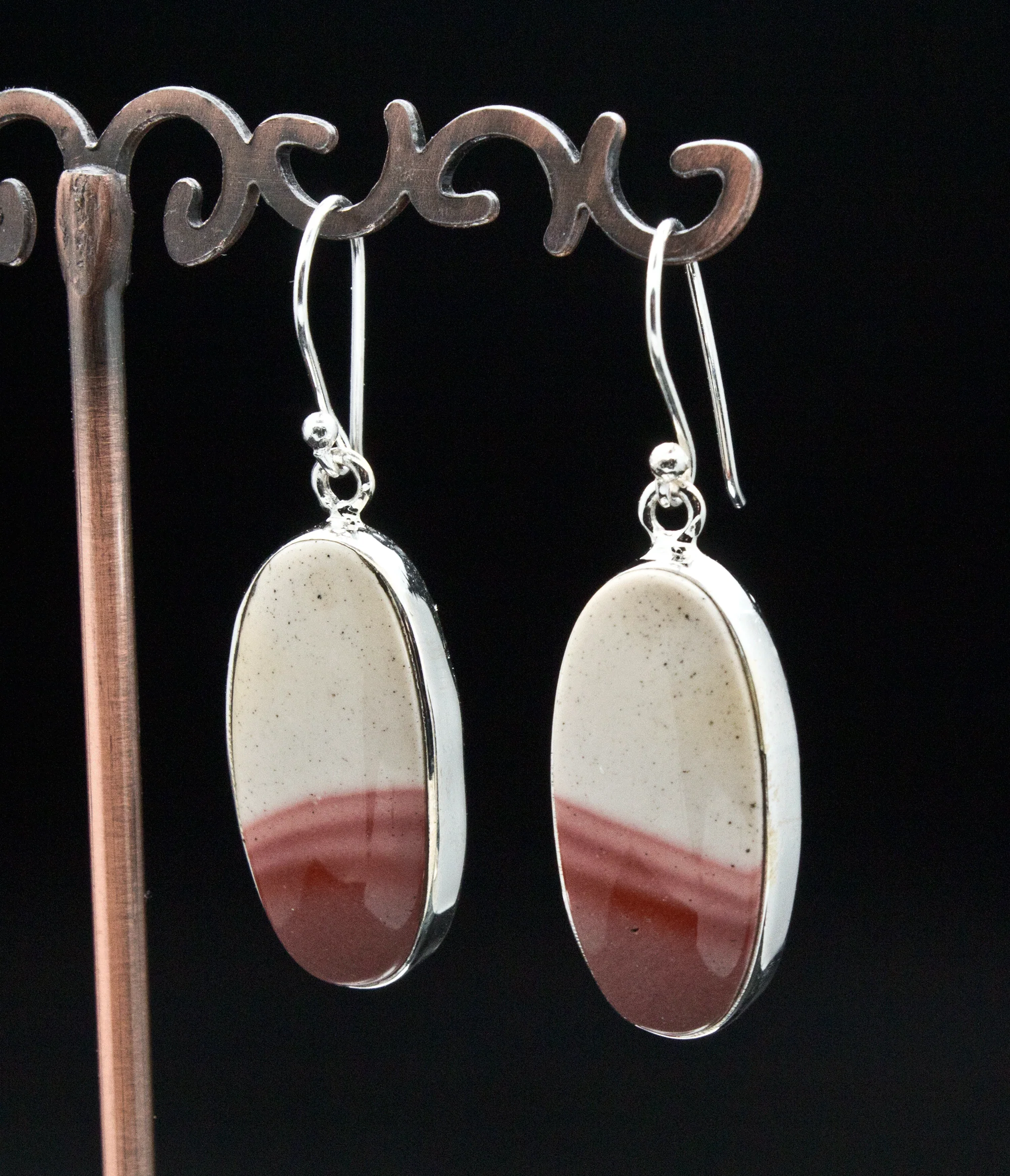 Sterling Silver Mookaite Earring - Image 2