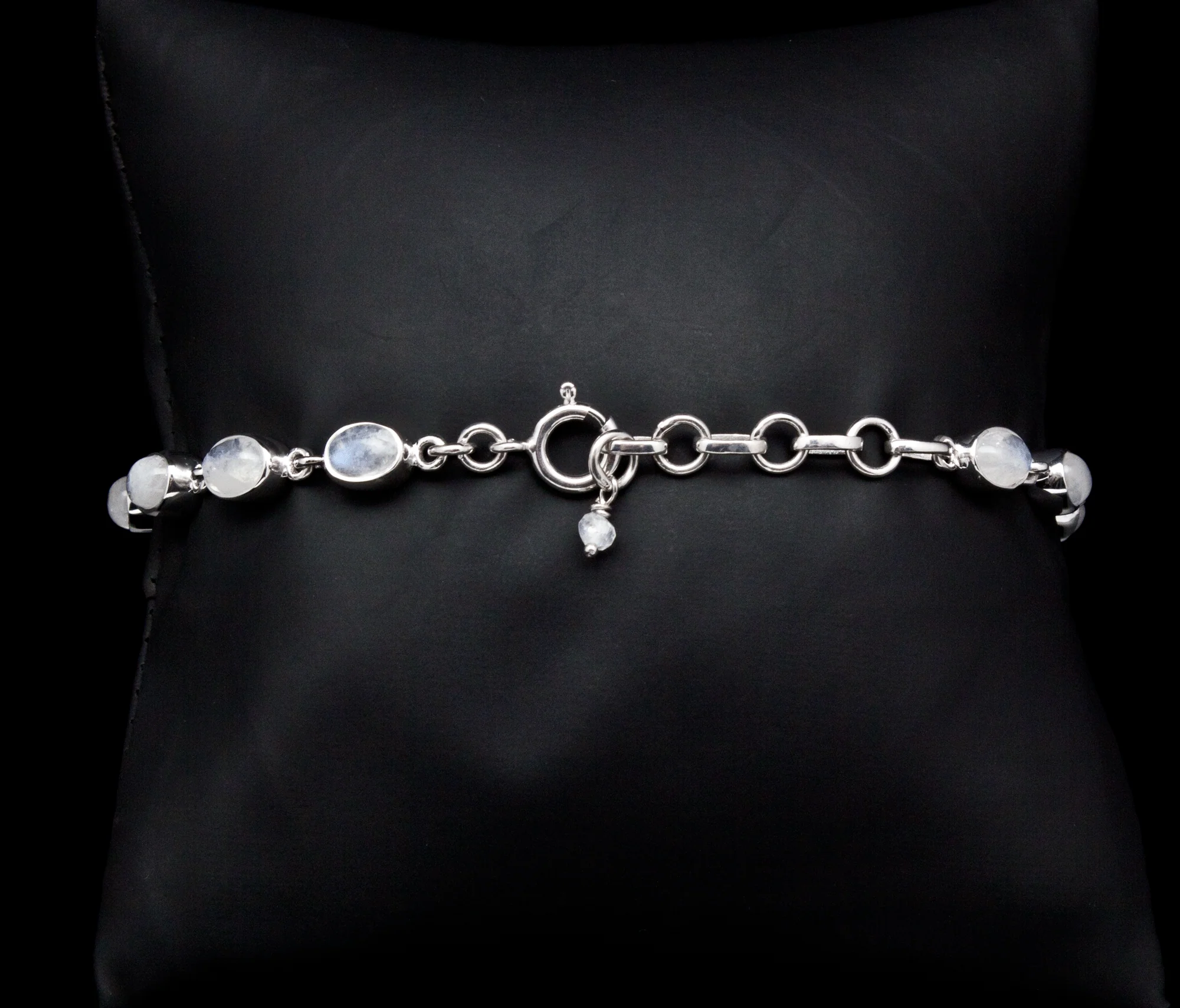 Sterling Silver Moonstone Bracelet - Image 4