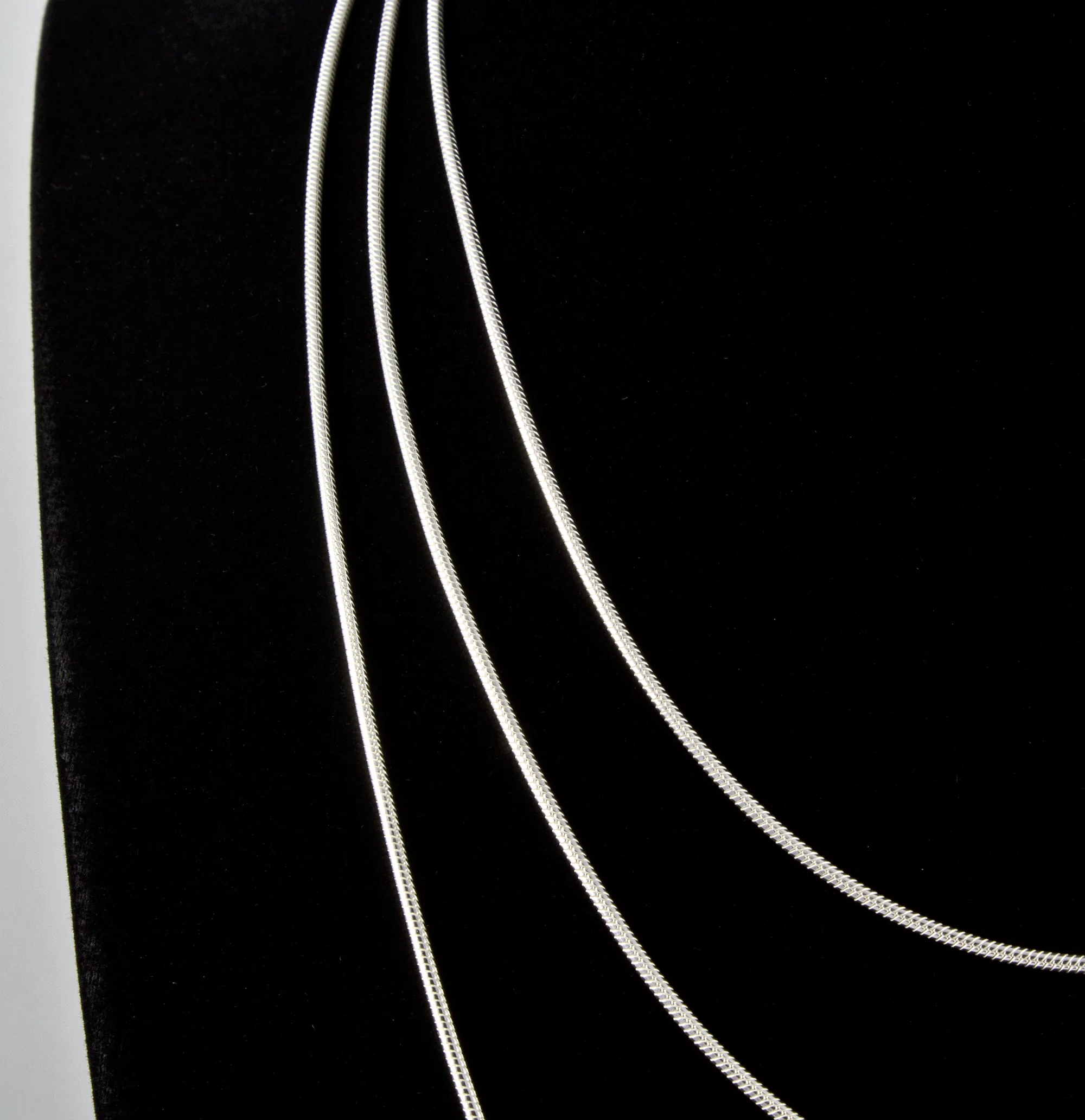 Sterling Silver Snake Chains - Image 2