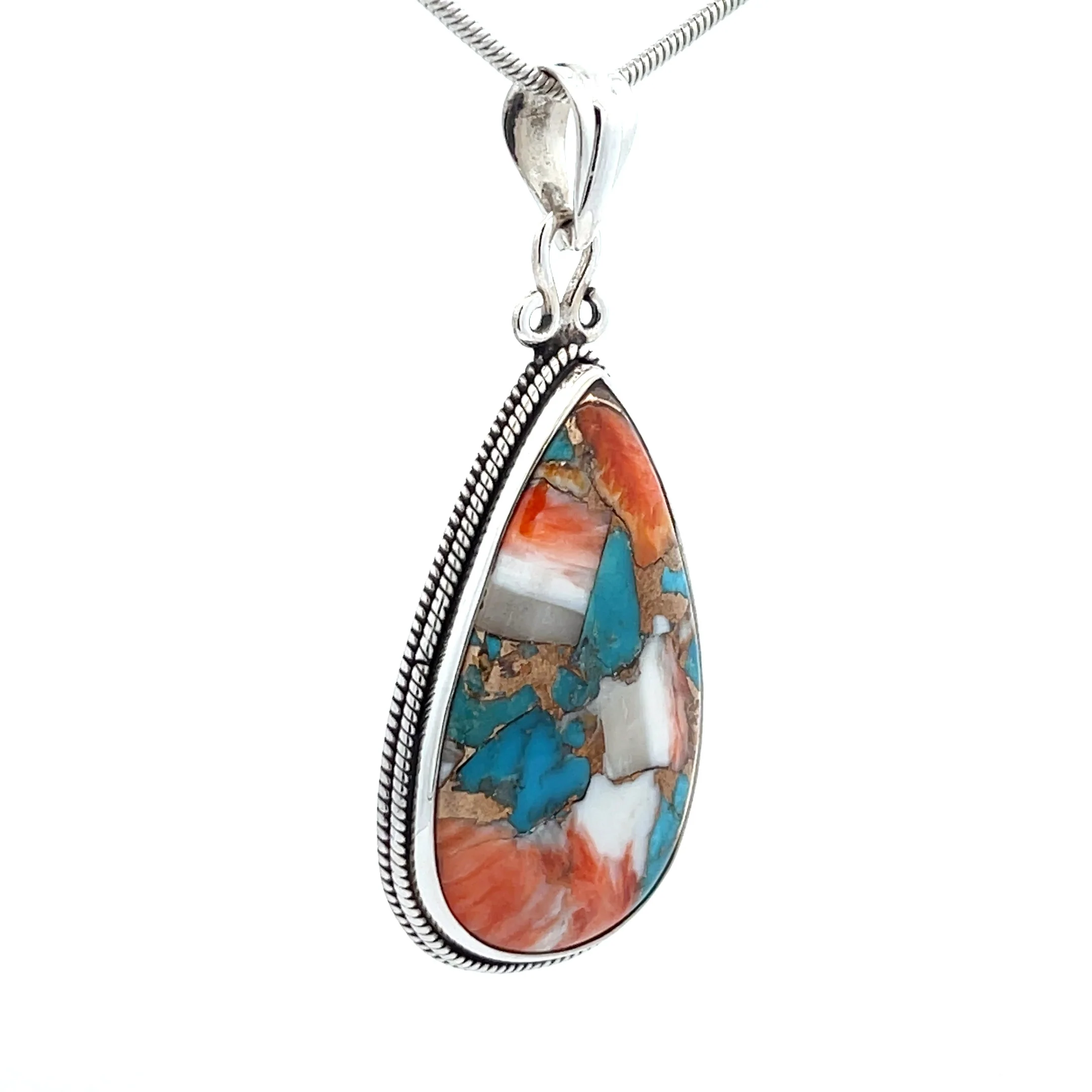 Sterling Silver Spiny Oyster Pendant - Image 2