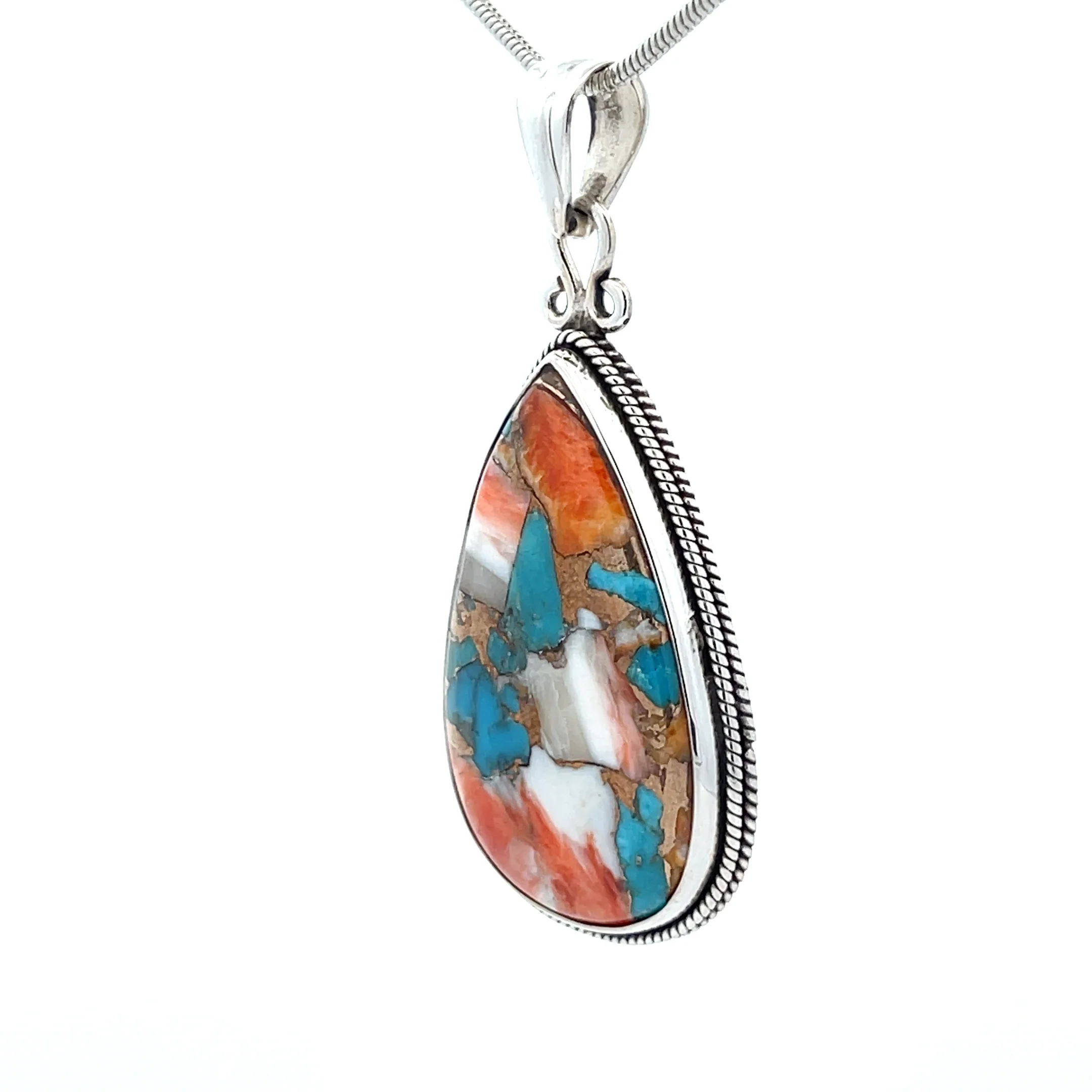 Sterling Silver Spiny Oyster Pendant - Image 3