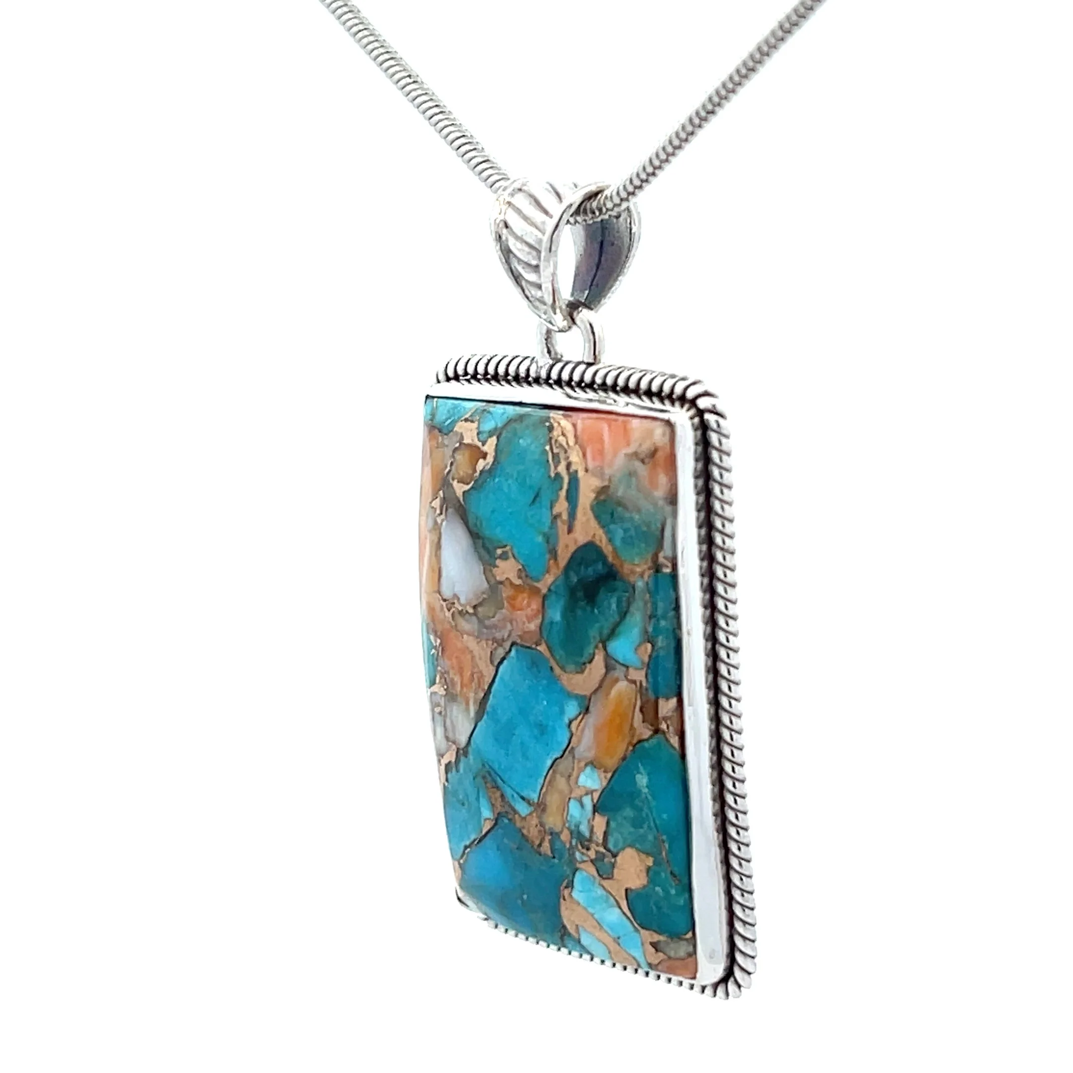 Sterling Silver Spiny Oyster Pendant - Image 3