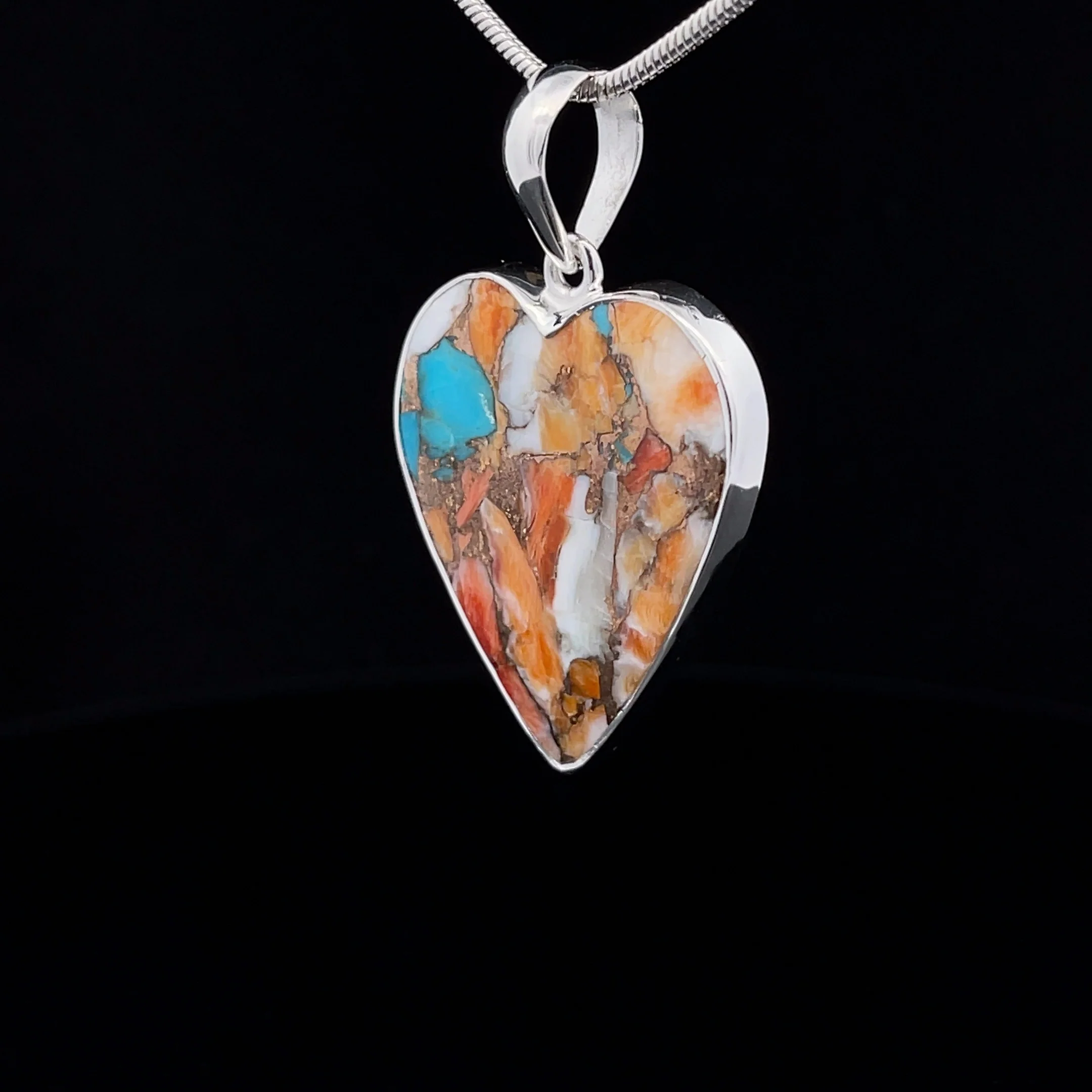 Sterling Silver Spiny Oyster Pendant - Image 3