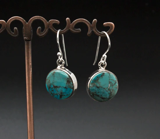 Sterling Silver Turquoise Earrings