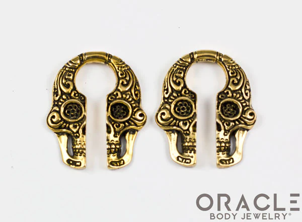 Sugar Skull Brass Weights - Image 2
