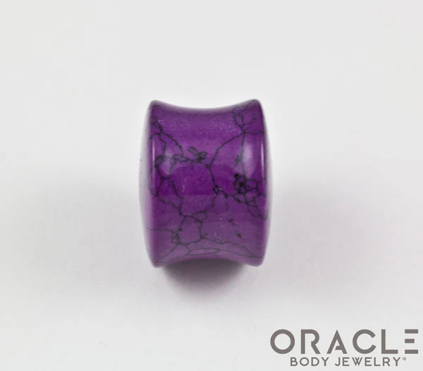 Synthetic Sugalite Double Flare Plugs - Image 3