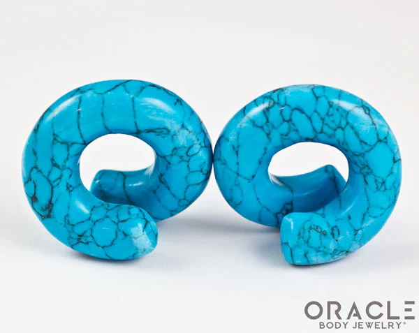 Synthetic Turquoise Coils - Image 2