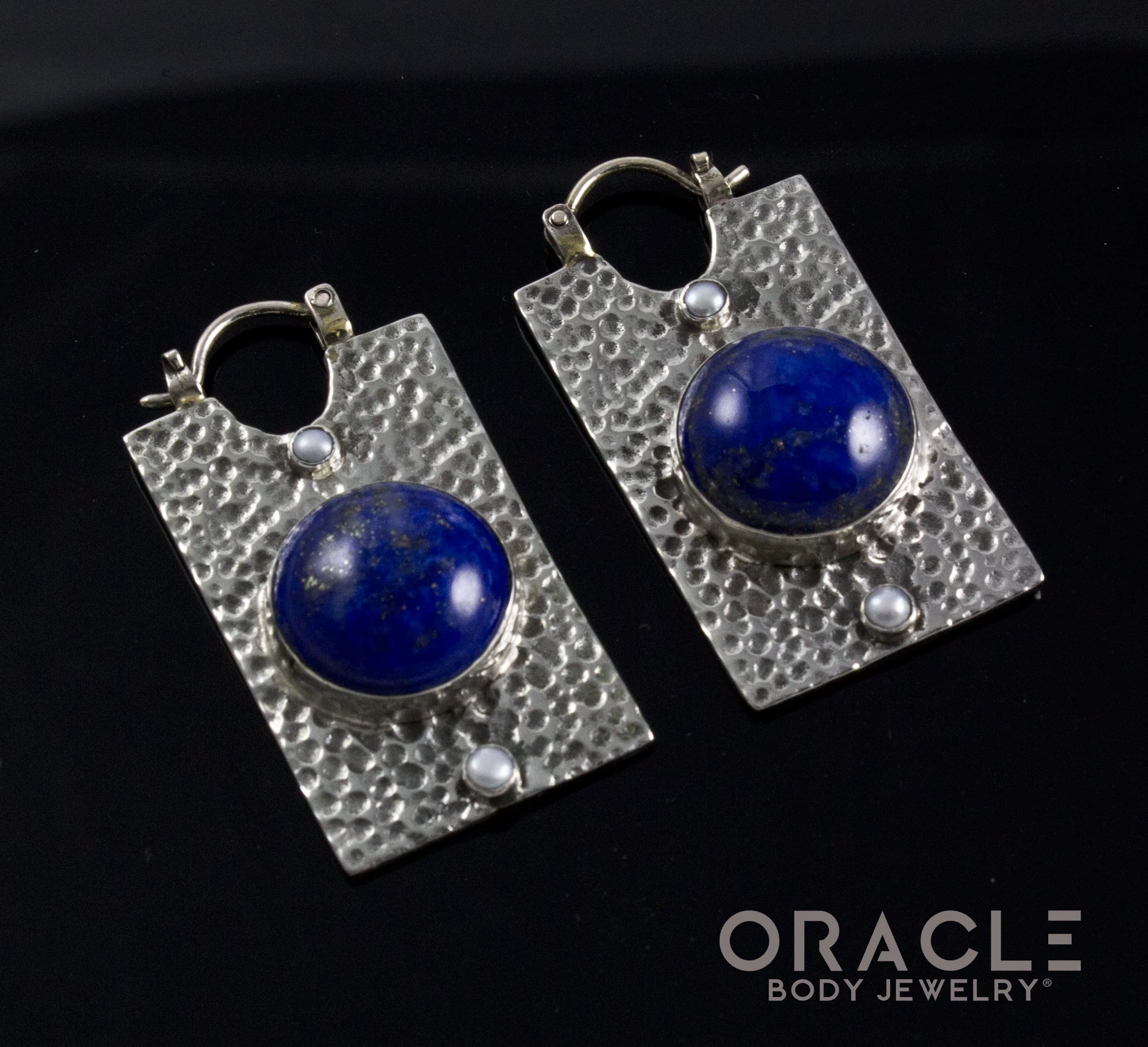 White Brass Kawaii with Lapis and Pearls - Image 2