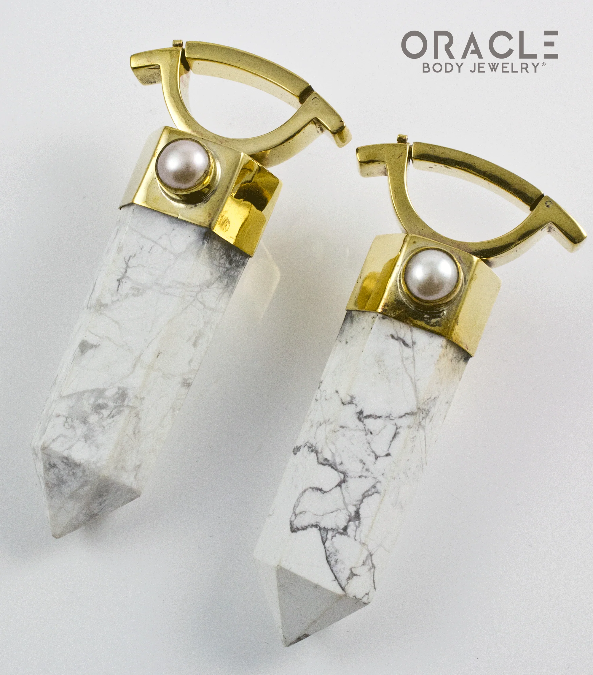 Zuul Weights with Howlite and White Pearl Accents - Image 2